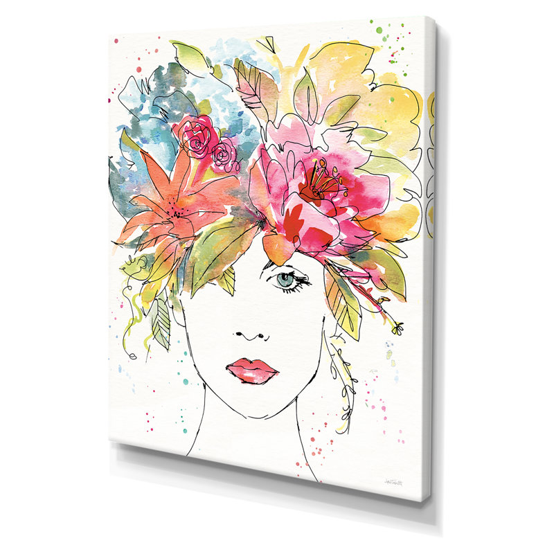 Impression sur toile tendue, H 40 po x l 30 po x P 1,5 po