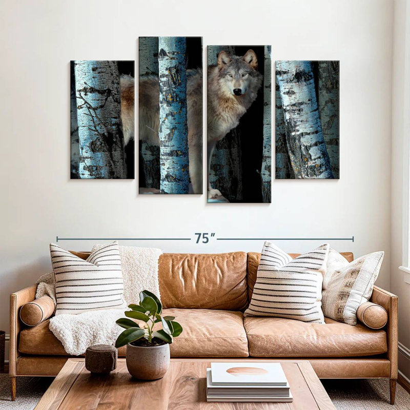 Brampt Moon Shadows, 42" H x 68" W