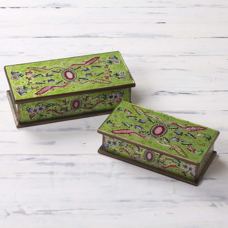 Handmade Glass Decorative Box