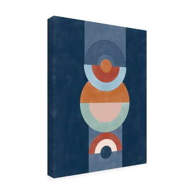 Bolog Elena Ristova Aspectratiobluerust51 Canvas Art