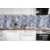Foil 2" x 6" Straight Edge Glass Mosaic Subway Tile