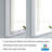 Wall Mounted Bathroom Heavy Duty Framed LED Mirror With Bright Light-92000431-92000437