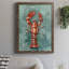 Blaid Aquatic Lobster II, reproduction d'art sur toile-88442415-88442416