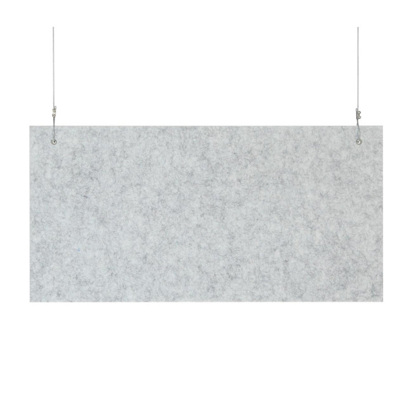 Baffles suspendus Soundsorb, Gris marbre, H 24 po x l 48 po x P 1 po