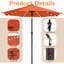 Parasol de marché avec manivelle Beka-1941327332-1941327333