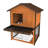 Charitee Bunny Barn Rabbit Hutch