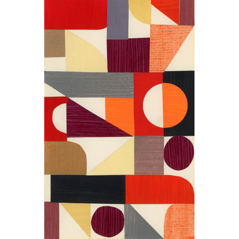 Teamwork 2 Print by Andy Burgess, Black Framed