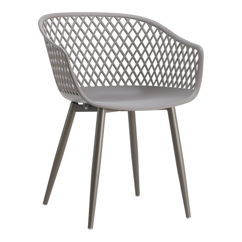 Piazza Patio Dining Chair, Gray