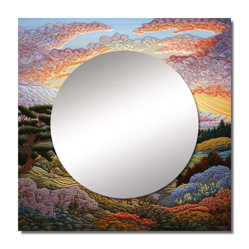 Miroir carré Antaja, 23 po x 23 po