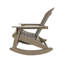 Chaise berçante d'extérieur en poly-87654873