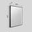 Streamline Rectangular Framed LED Bathroom Vanity Mirror with Defogger, Dimmability, Colour Temperature Change
