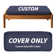 Housse de coussin à taille personnalisée 1 'H, housse de coussin de banc / chaise remplaçable