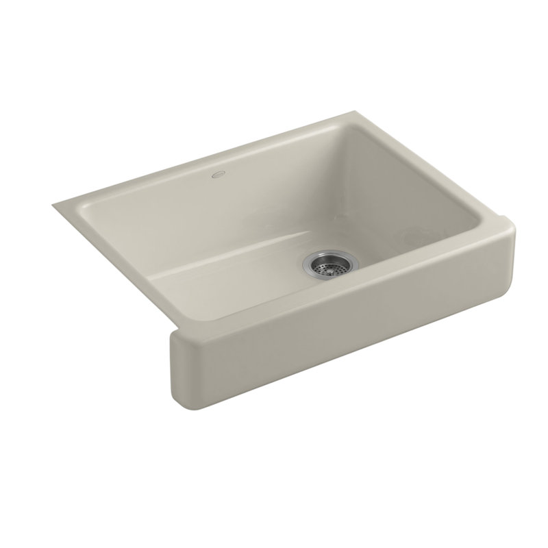 Whitehaven 30" L x 22" W Farmhouse Kitchen Sink, Sandbar