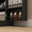 Garde-manger compact avec 12 tablettes de porte et tablettes réglables-1270196733