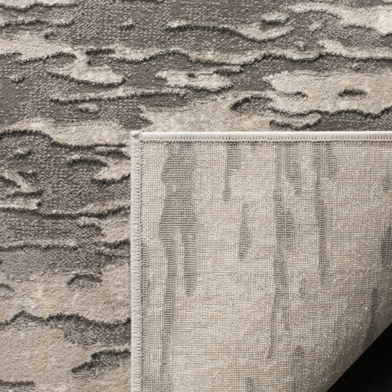 Edvin Performance Abstract Rug, Runner 2'7" x 8'