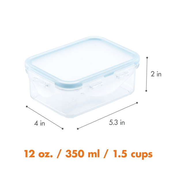 Locknlock Purely Better Stackable Food Storage Containers - 2pk : Target