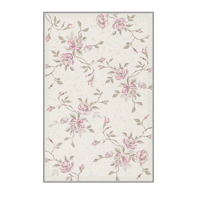 Premium Hall Carpet (2.6 x 9.8 ft), 1% Polyester, .3 in Pile Height | Antibacterial, Non-Slip Underside, 3D Digital Print | Machine Washable, Durable, Ideal for Home & Office, Easy Maintenance
