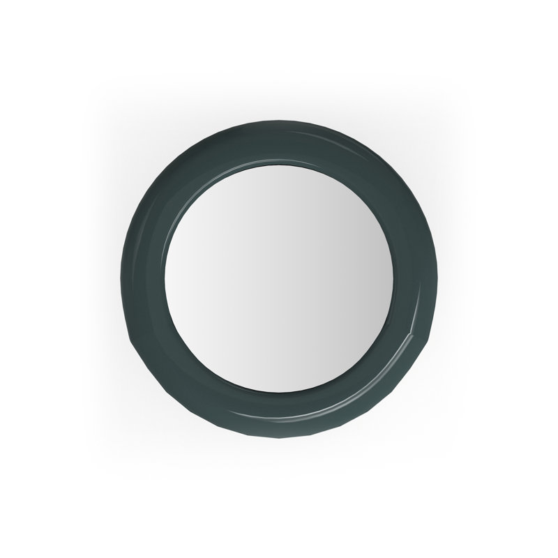 Caracole End Table, Green Top/Gold Base