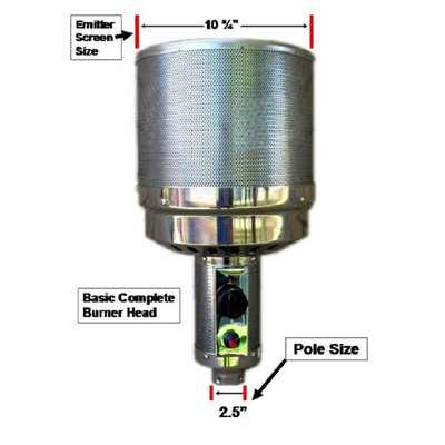 Briley Symple Stuff Patio Heater Parts