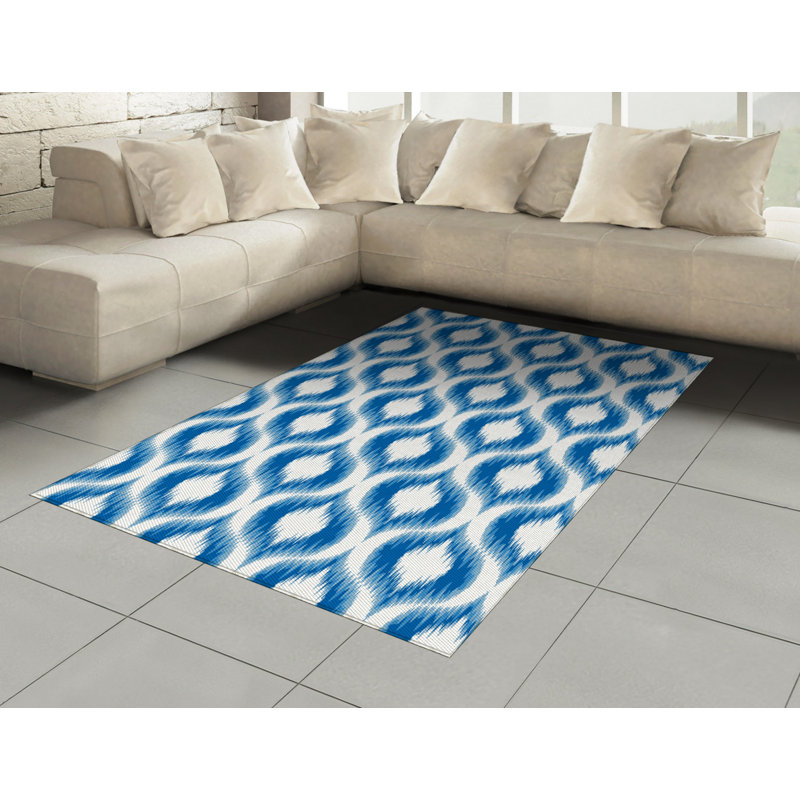 Artie Ikat Hand Woven Area Rug, Rectangle 120 x 180cm