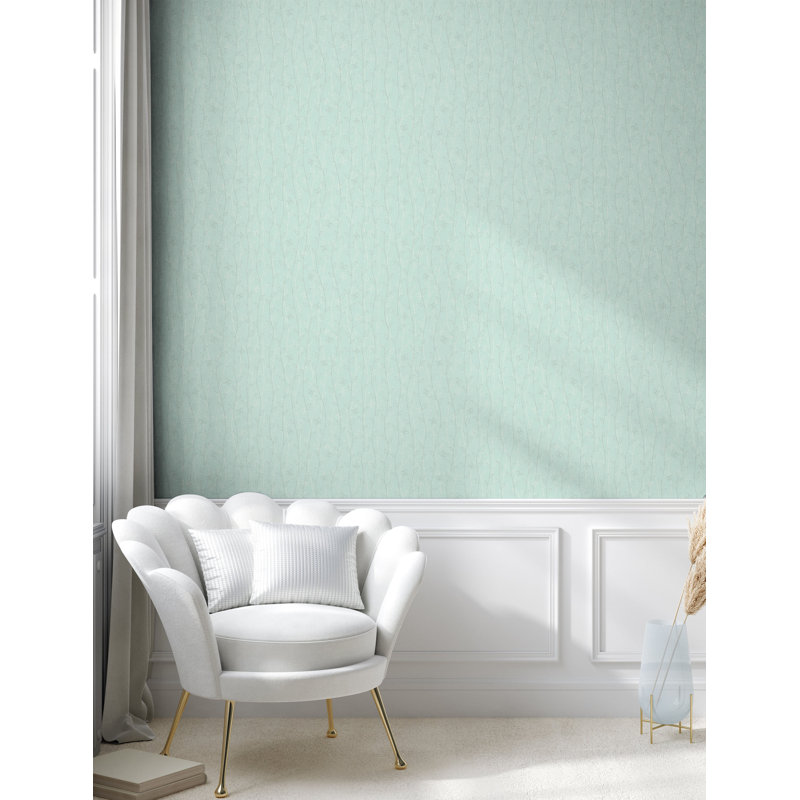 Nomi Roll, L 72 po x l 13 po, Vert menthe, blanc