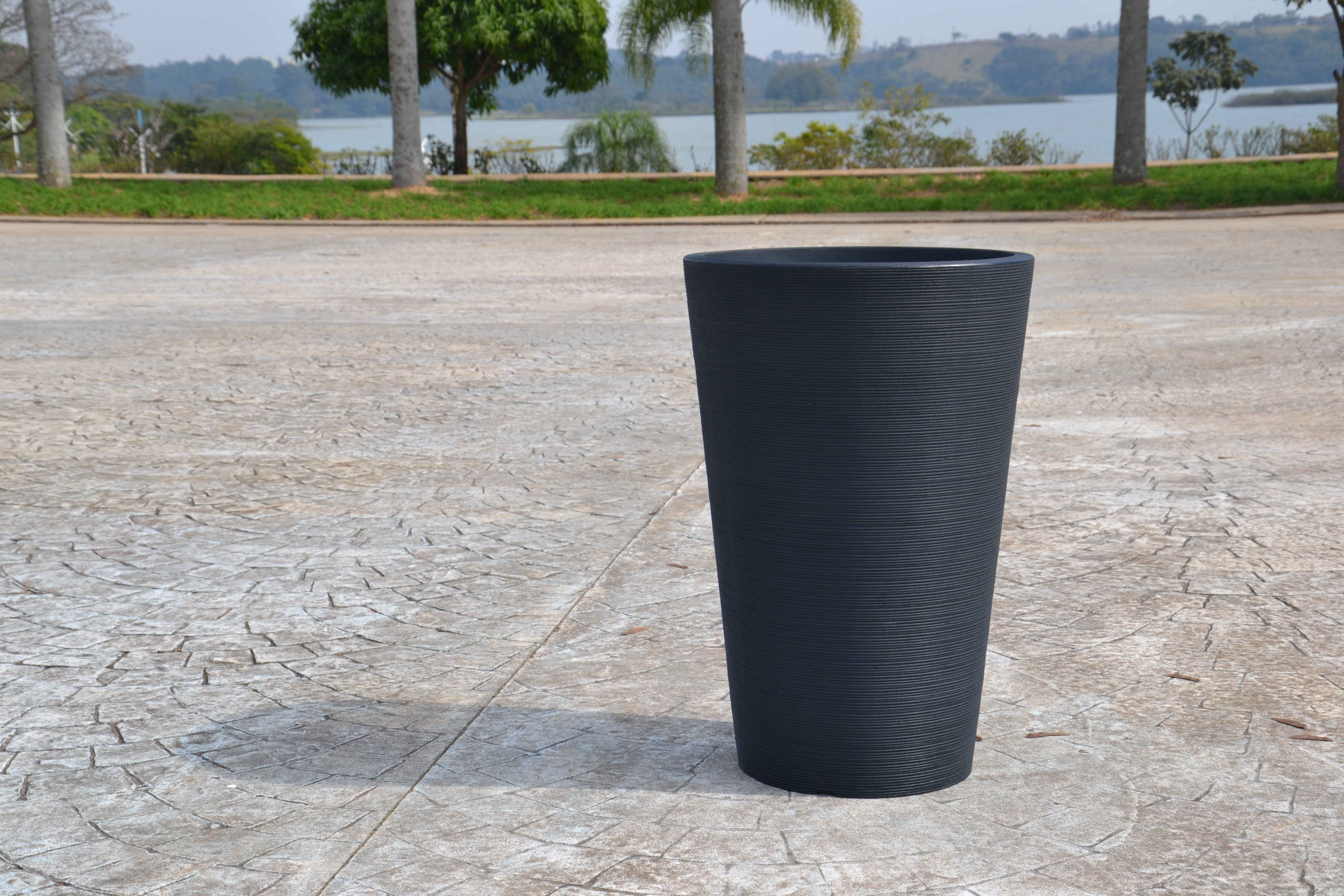 Ebern Designs Jemima Conic Plastic Pot Planter - Wayfair Canada
