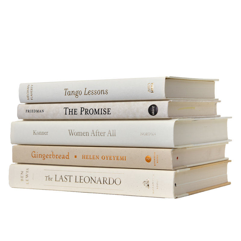 Modern Beach Book Stack, S/5