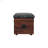 Buffalo Hide Leather Storage Trunk