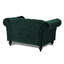 Dahlstrom 1 Seater Velvet Loveseat-1557543945