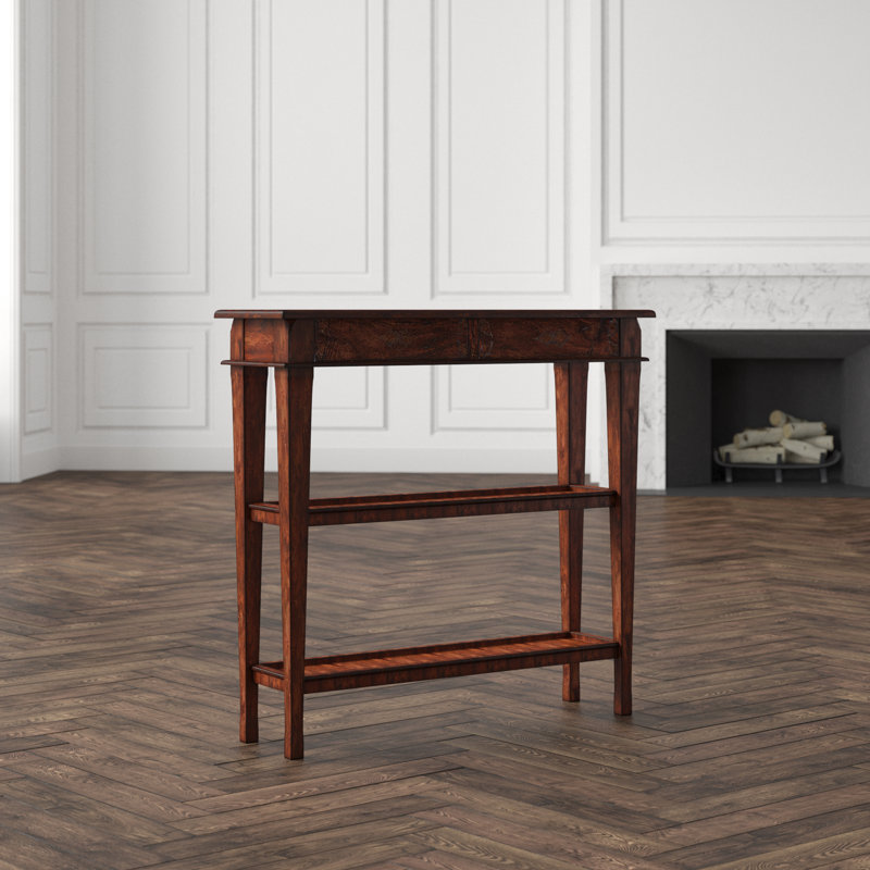 Castle Bromwich 37.75'' W Solid Wood Console Table