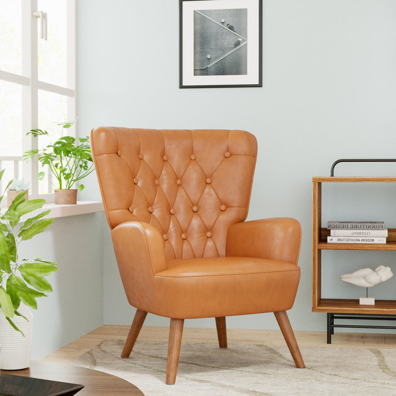 Fauteuil en similicuir de 30,32 po de largeur Arjo