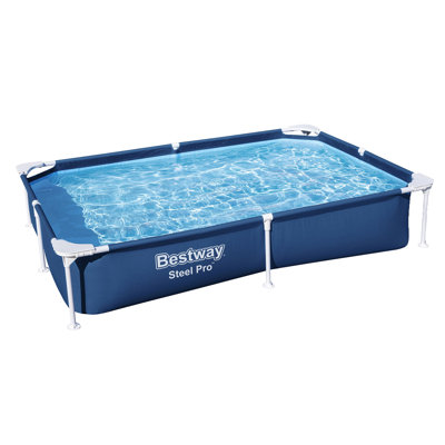 Bestway Steel Pro Rectangular Above Ground Swimming Pool Set