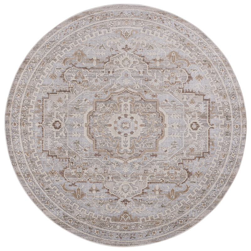 Miranda 300 Performance Oriental Rug, Round 6'6"
