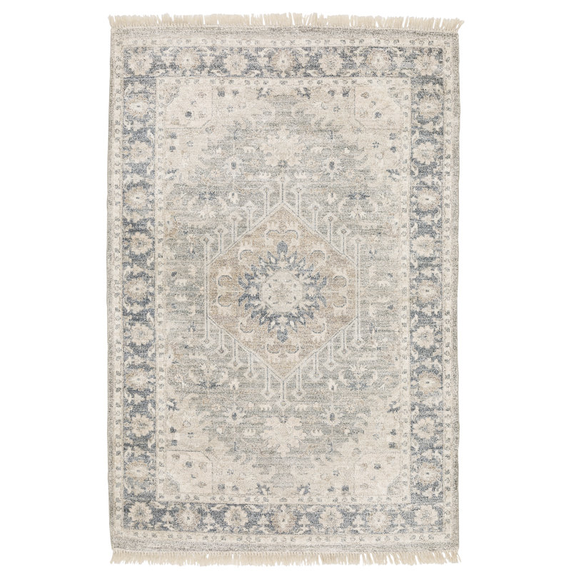 Hadden Oriental Indoor Rug, Rectangle 5' x 8'