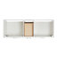 Meuble-lavabo double avec plateau Abshire 61-93359393