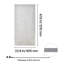 Dalles de plafond en PVC 24 x 48 po, paquet de 10, aspect marbre blanc, panneaux en mousse de PVC, fixation sur grille, résistants à l'eau, découpe flexible, faciles à nettoyer, finition décorative moderne pour la maison et les bureaux.