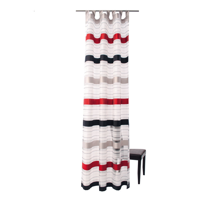 Florissant Tab Top Semi Sheer Curtain