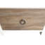Iron 43cm W Manufactured Wood Bedside Table