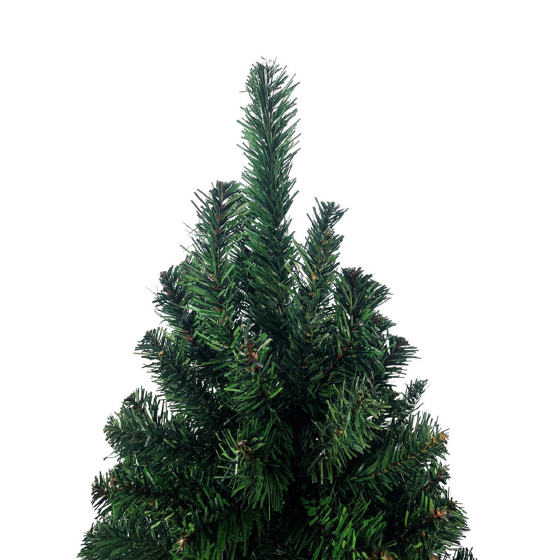 Arbre de Noël artificiel pin vert Slim, H 9 pi