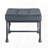 Velvet & Finish Ottoman