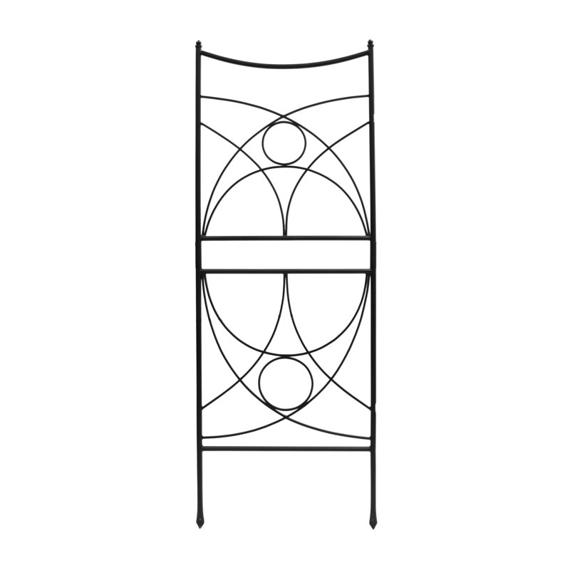 86.25'' H x 31.5'' W Metal Lattice Panel Trellis