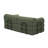 Corduroy Folding Mattress Couch with Fixed-Shape Frame, Floor Sofa Lounge Couch-1735442994