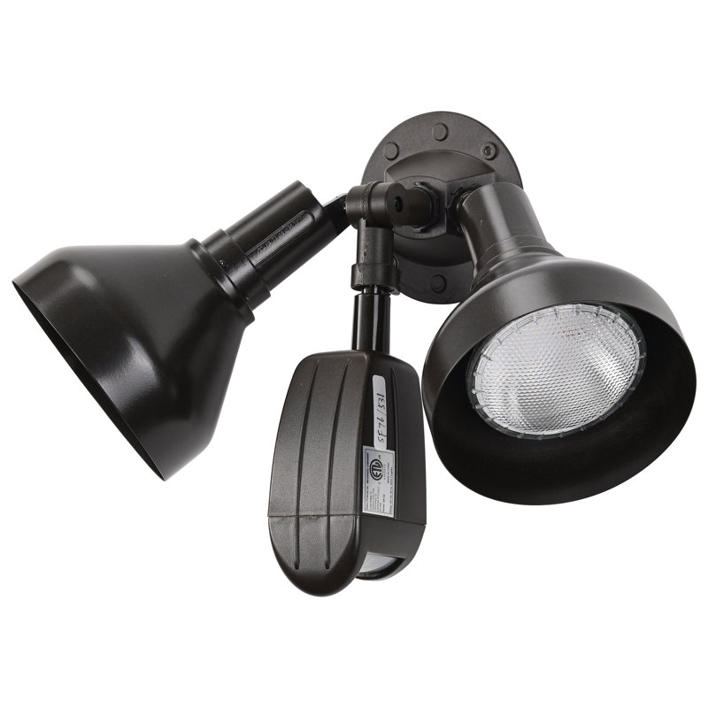 Projecteur d'extérieur de sécurité 150 watts avec capteur de mouvement Burkinshaw, Bronze