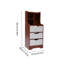 Table de chevet 3 tiroirs 33,46 po Asenet-1270632930