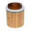 Tabouret d'appoint rembourré 16 po Raffaele