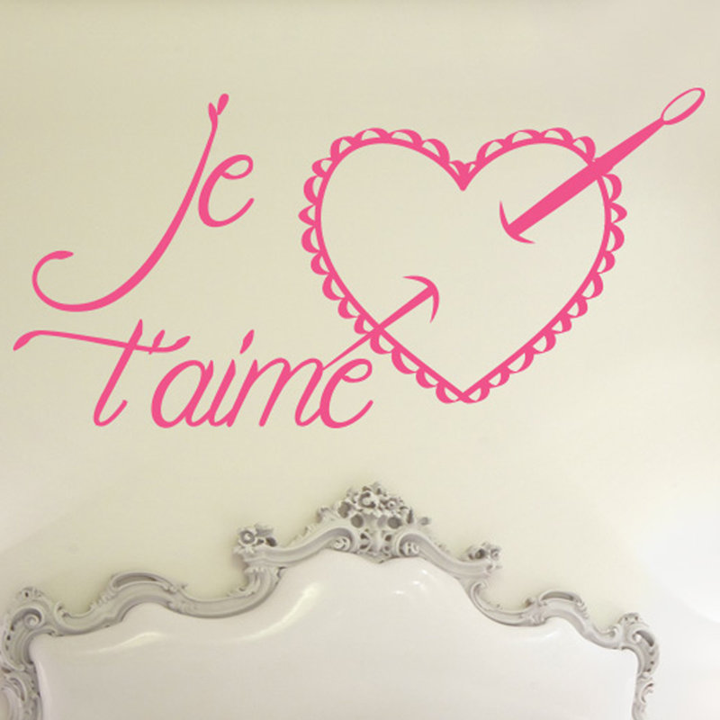 Wall Decal, Pink, Large