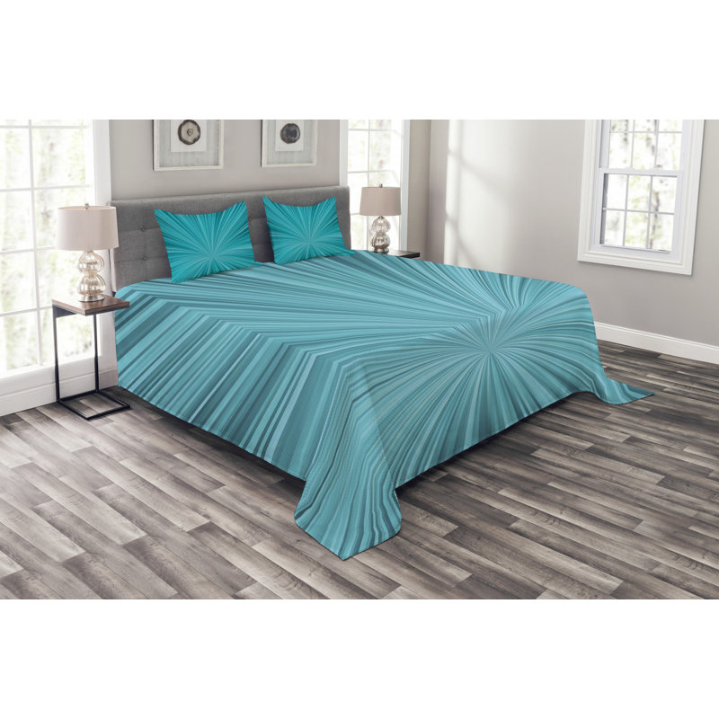 Fulbright Bedspread Set with Cushion Cover, 220 x 264 cm