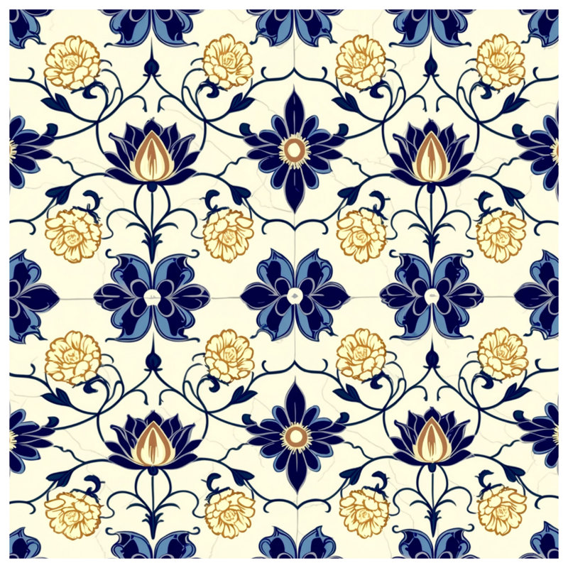 Couvertures à motif floral, L 60 po x H 80 po