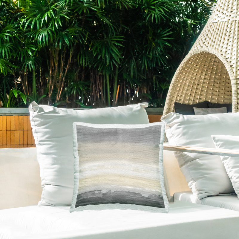 Abstract Outdoor Throw Pillow