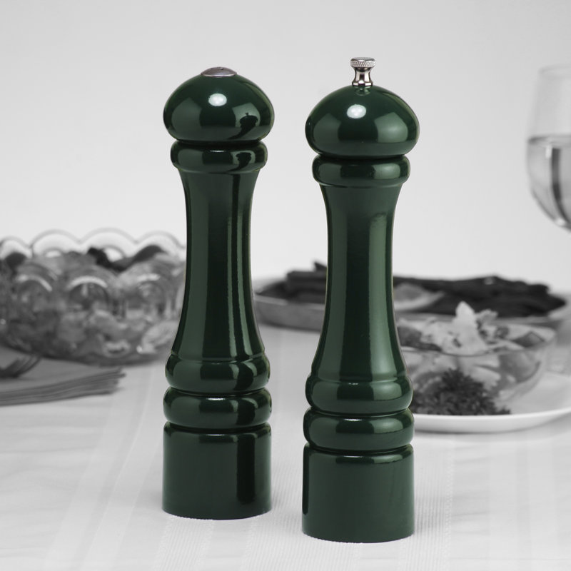 Ensemble moulin à poivre et poivre 10 po Imperial, Vert forêt